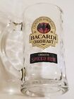 Bacardi Oakheart Spiced Rum Stein/Mug 14 oz ~ Heavy Glass ~ New~  Quant. Avail.?