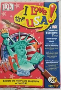 I LOVE the USA! DK Software for PC (CD-ROM software) - Picture 1 of 3
