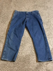 Wrangler Jeans  36 Blue Authentic Issue Carpenter Straight Leg Denim Mens - Picture 1 of 14