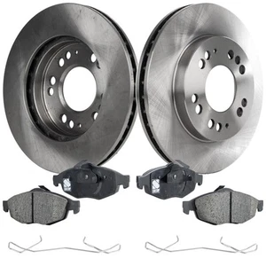 Disc Brake & Pad Kit For 01-2005 Chrysler Sebring Front Left Right Ceramic Pads - Picture 1 of 12
