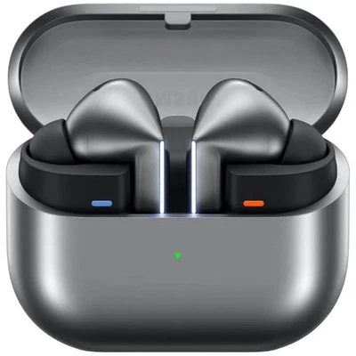 SAMSUNG GALAXY BUDS3 PRO IN-EAR NOISE CANCELLING TRUE WIRELESS EARBUDS - SILVER - Image 1 of 2