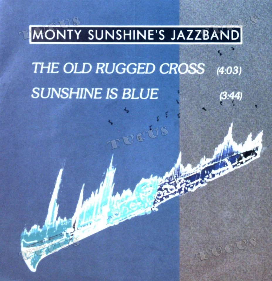 Monty Sunshine's Jazz Band - The Old Rugged Cross 7in 1990 (VG+/VG+) '* - Image 1 of 1