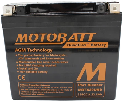 Batteria MotoBatt MBTX20UHD 12V 21Ah – Precaricata e sigillata MOTOBATT - Image 1 of 4