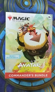 MTG Avatar The Last Airbender Commander’s Bundle Magic Ver Inglese Sigillato 1 Giorno - Foto 1 di 3