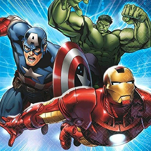 Servilletas para bebidas Marvel Avengers Party Supplies 16ct.  Foto 1 de 1