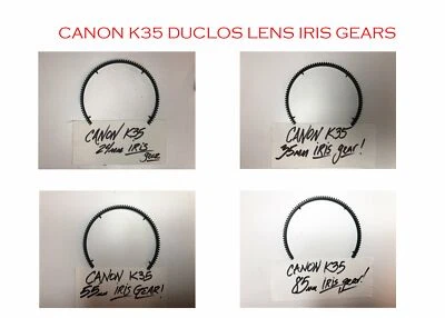 佳能 K35 24 毫米,35 毫米,55 毫米,85 毫米 IRIS GEAR DUCLOS GEARS — 第 1/4 张图片