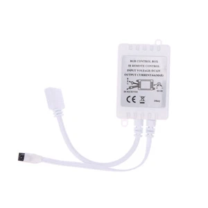 Led Controller 24 Keys LED IR RGB Controller Box 1 To 2 Control IR Remote Dim·:J - Bild 1 von 12