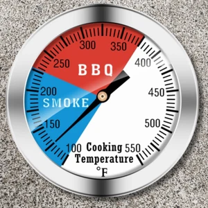 3" Temperature Thermometer Gauge | Barbecue BBQ Grill Smoker Pit Thermostat - Picture 1 of 9