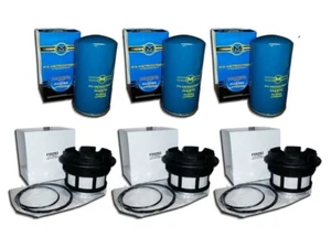 7.3L TURBO DIESEL 3 OIL & 3 FUEL FILTERS FOR 99-03 F SERIES - REPLACES FD4596 - Bild 1 von 6