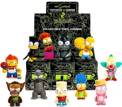 Kidrobot Simpsons Treehouse of Horror Series 2 Vinyl Pick Your Figure Save 25%!! - Image 1 of 4