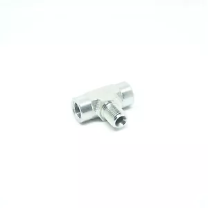 Steel 1/8 Npt Male to Female Branch Tee Pipe Fitting Fuel Air Oil Gas FasParts - Picture 1 of 6