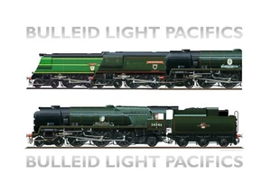 Bulleid Light Pacifics versículo 1 - estampado - Imagen 1 de 1