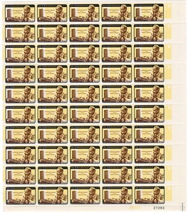 Scott #1204 Dag Hammarskjold (UN) Sheet of 50 Stamps - MNH - Picture 1 of 2