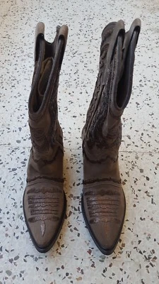 NOVAS BOTAS GIANNI BARBATO WESTERN CAMURÇA 8 FABRICADAS NA ITÁLIA - Imagem 1 de 4