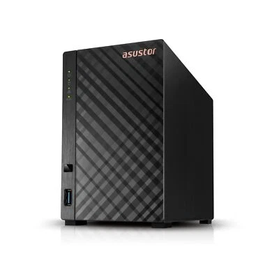 Asustor Drivestor 2 Lite AS1102TL, 2 Bay NAS Storage, 1.7GHz Quad Core, 1GbE ... - Image 1 of 4