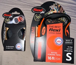 Flexi Xtreme Leash S (16ft) with LED Lighting System - Picture 1 of 5