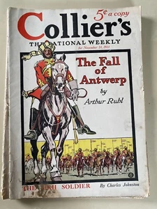 Collier's Magazine November 14, 1914 Great Cover, Complete Magazine! - Picture 1 of 1