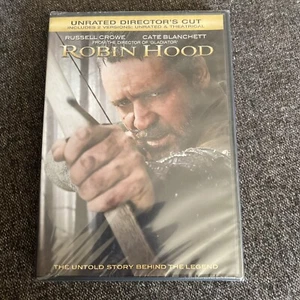 Robin Hood Russell Crowe Cate Blanchett Unrated Directors Cut Dvd - Picture 1 of 2