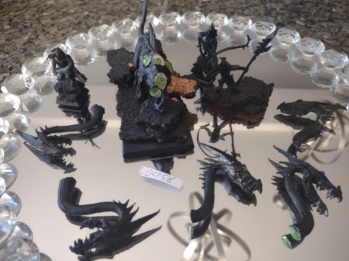 Age Of Sigmar Miniatures Dark Elf Cold One Knights / Drakespawn Knights - Warhammer (Unassembled) Warhammer Age Of Sigmar Dark Elf - Foto 6