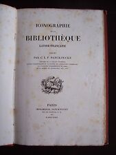 Iconographie de la bibliothèque Latine-Française
