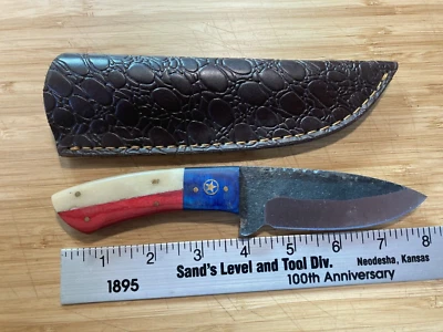 Nuevo cuchillo de hoja fija de 8" con funda Foto 1 de 2