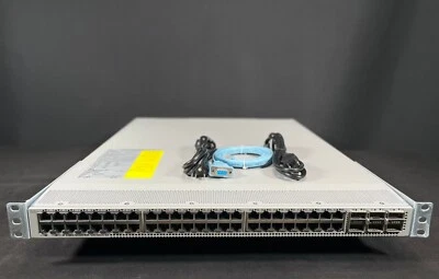 Cisco Nexus N9K-C93108TC-EX 48 Port Switch  - Same Day Shipping - Image 1 of 4
