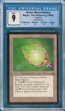 Green Mana Battery Legends MINT Uncommon Graded CGC 9 CARD (3789583013) ABUGames
