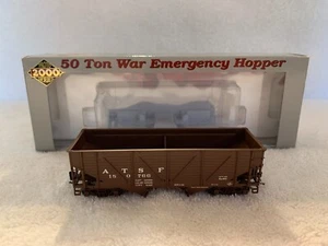 Proto 2000 #23819 HO Scale AT&SF 50-Ton War Emergency Hopper #180766 - Picture 1 of 8