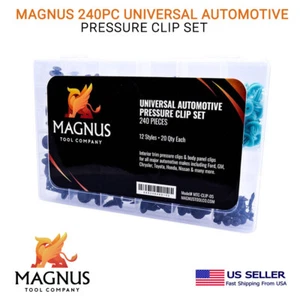 Magnus 240pc Universal Automotive Pressure Clip Set - Picture 1 of 1
