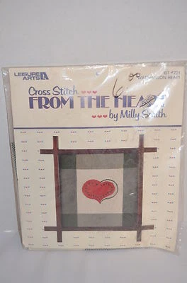 NUEVO Kit de punto de cruz arte sandía arte ocio vintage 1984 Foto 1 de 4