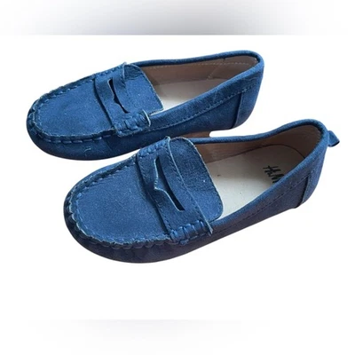 H&M Toddler navy blue  Loafers size 7.5 boxAL - Image 1 of 4