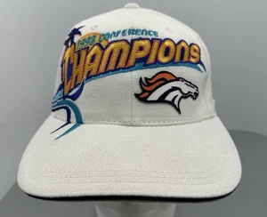 Gorra con tirantes vintage Sports Specialties Denver Broncos 98 Conference Champions - Imagen 1 de 8
