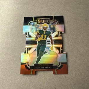 2023 Panini Select #38 Jayden Reed Green Bay Black/Red Die Cut RC (1J2) - Picture 1 of 3