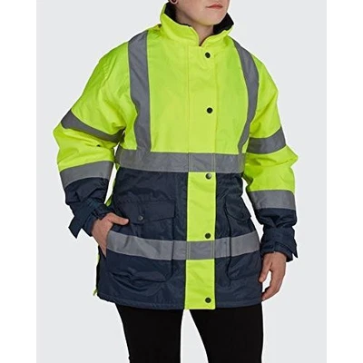 Utility Pro UHV664 Polyester High-Vis Ladies Jacket with Storm Cuffs with Dupont - Image 1 of 3