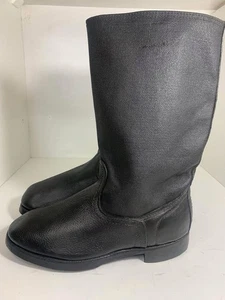 Soviet Russian Soldier Boots Classic Sapogi Military Kirza 44 Army USSR - Picture 1 of 11