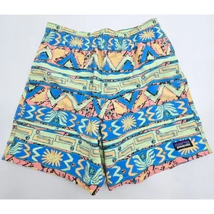 Patagonia Boys' Large (12) 5"  Baggies Lined Shorts - Salamander Green - Picture 1 of 7