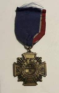 Original Cross of Tennessee State National Guard Medal for long&faithful Service - Picture 1 of 8