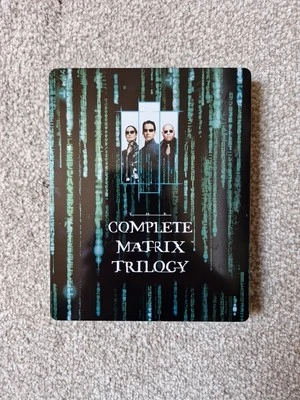 the complete matrix trilogy blu ray steelbook (import) - Image 1 of 3