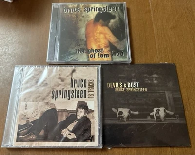 x3 NEW Bruce Springsteen CD Lot Devils & Dust Greatest Hits Ghost Of Tom Joad - Image 1 of 4