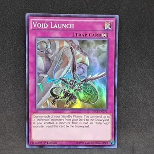 Void Launch SECE-EN072 1st Edition Super Rare NM Near Mint Yu-Gi-Oh! Card - Picture 1 of 6