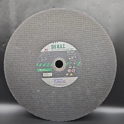 Serra de concreto asfalto United Abrasives 23463 14X1/8 roda de corte 10 peças - Imagem 1 de 4