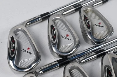 Maxfli Red Dot Irons / 5-9i+SW / Stiff Flex Maxfli Shafts - Image 1 of 4
