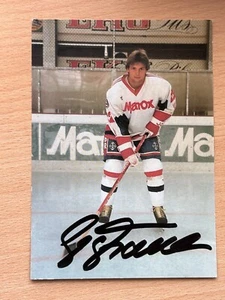 Tarjeta de autógrafo desconocido jugador de hockey SB Rosenheim orig. firmado #40492 - Imagen 1 de 1