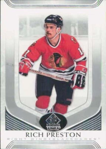 2020-21 SP Signature Edition Legends #187 Rich Preston Chicago Blackhawks - Picture 1 of 2