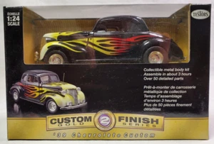 Testors Custom Finish 1:24 Scale '39 Chevrolet Custom Coupe Mint With Box - Picture 1 of 24