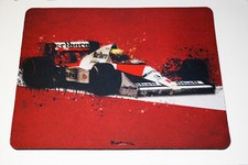 Ayrton Senna McLaren MP4/6 Art F1 Mouse Mat - Scuderia GP