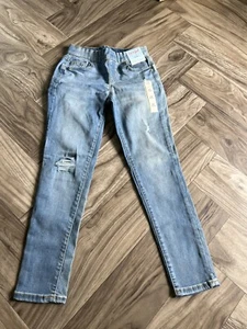 Cat & Jack Girls Size 12 Jegging Ultimate Stretch Blue - Picture 1 of 11