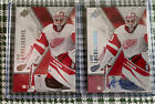 Alex Nedeljkovic 22-23 Spx 2 Card Lot Auto And /299 Detroit Red Wings