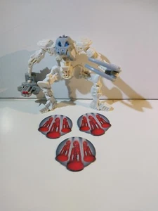 Bionicle Lego / Mahri - Toa Matoro with 3 Throwing Cards / McDonalds 2007 - Picture 1 of 5