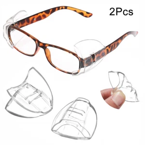 Safety Dustproof Protect Eyes Eye Glasses Side Shields Glasses Safe Protection - Picture 1 of 14